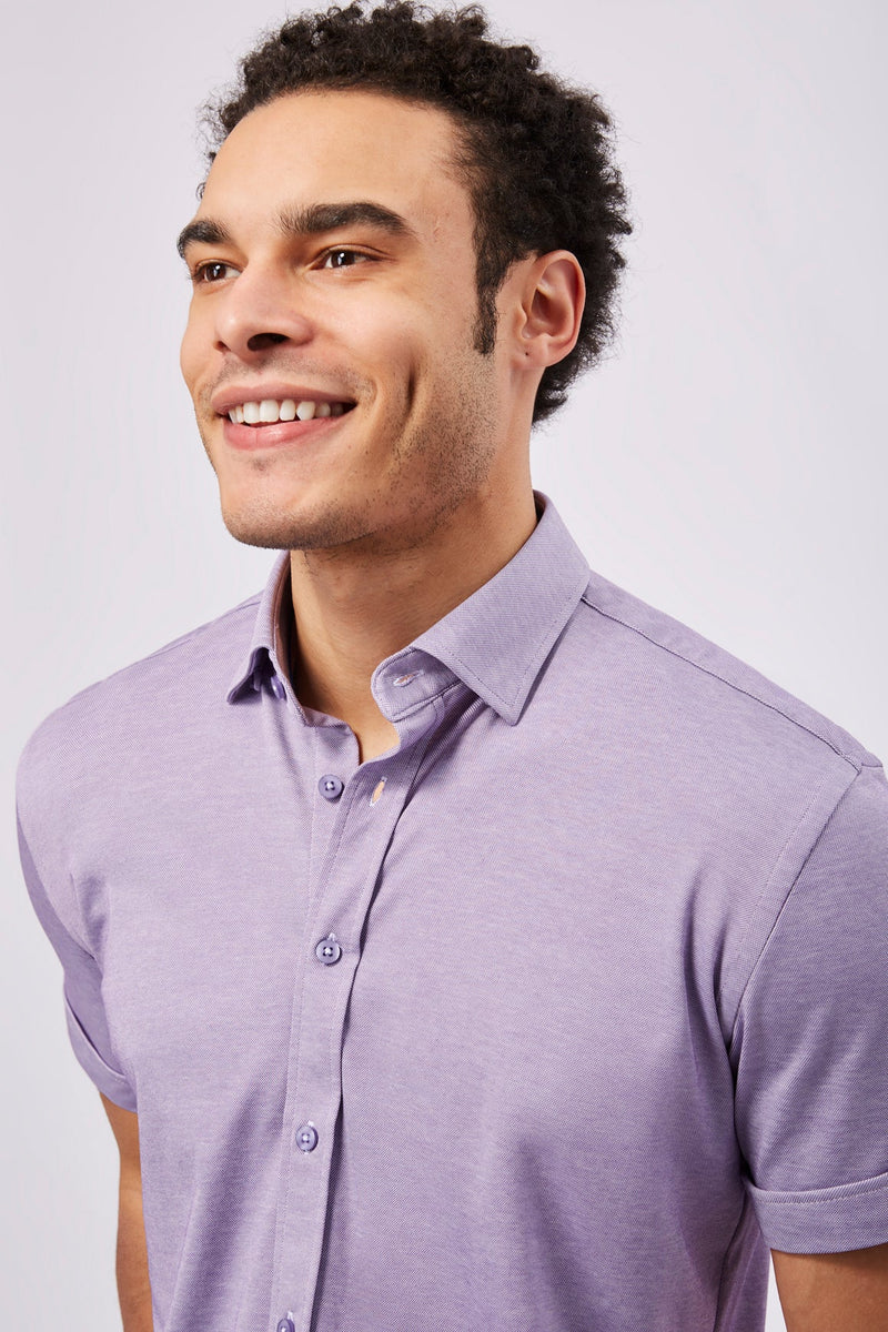 Lavender Short Sleeve Shirt