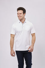 SS23 MC White Knit Polo