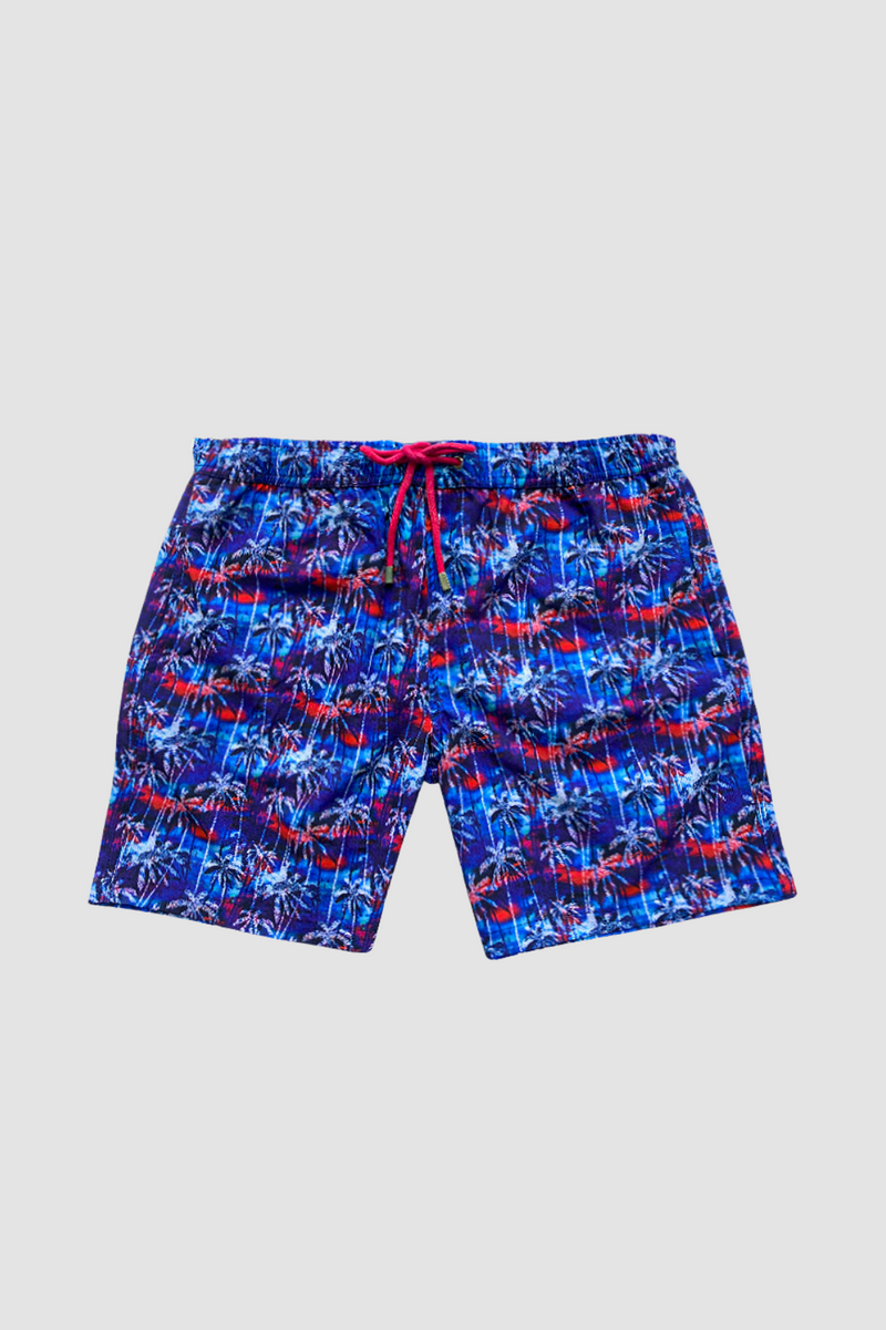 Tropical Sunset Swim Shorts