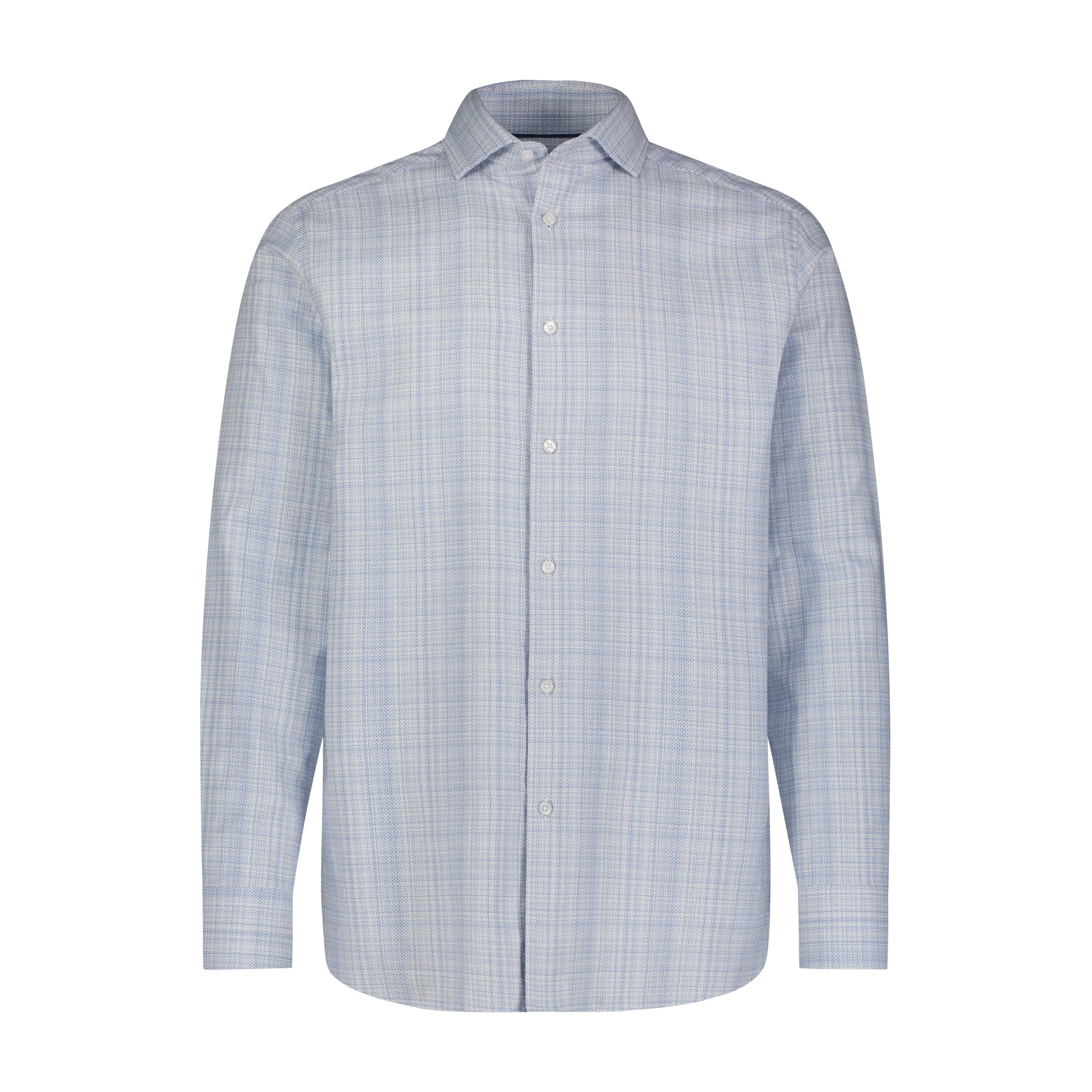 19SS URU SHORT LENGTH SHIRTS 2(M) リネン Tri Color Basket Weave Shirt – Luchiano Visconti Online