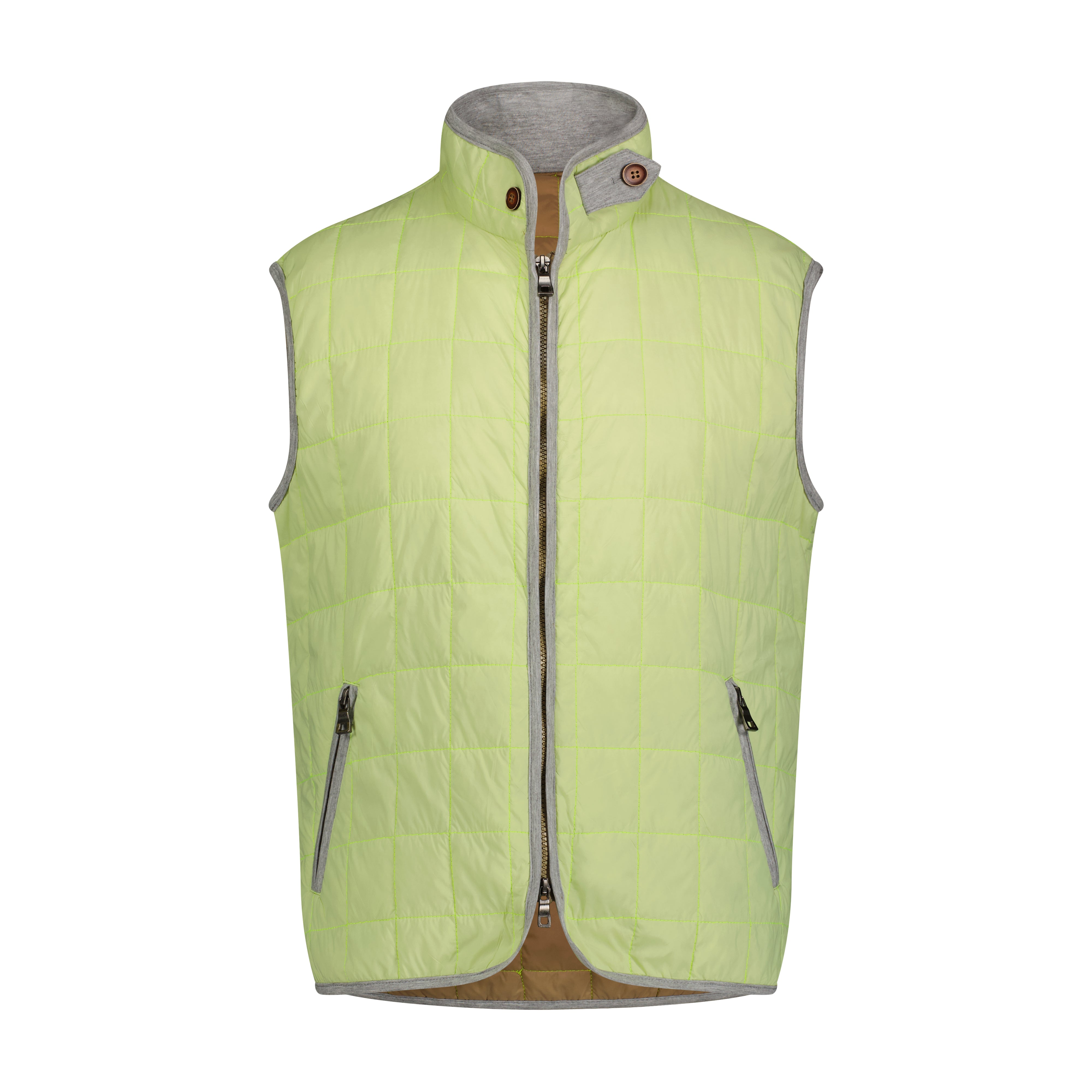Pistachio Lightweight Quilted Vest