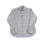 SS23 Multi Blue Diamond Stripe Shirt
