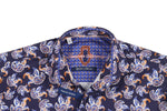 Navy with Paisley Shirt