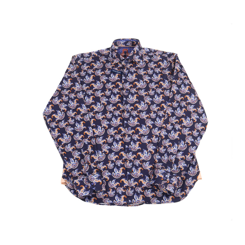 SS23 Navy with Paisley Shirt