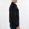 Max Colton Black Long Sleeve Knit Shirt