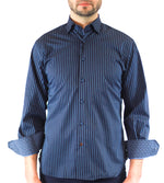 Boy's Navy with Blue Stripes