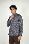 FW22 Colorful Black Swirl Shirt Signature Collection