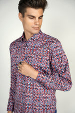 FW22 Navy and Red Shirt Signature Collection