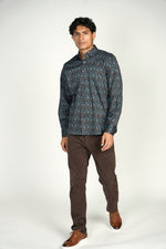 FW22 Teal with Paisley Pattern Signature Collection