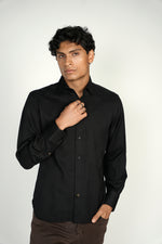 Black Jacquard Shape Shirt Signature Collection