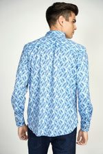 FW22 Blue Leaves Shirt Signature Collection