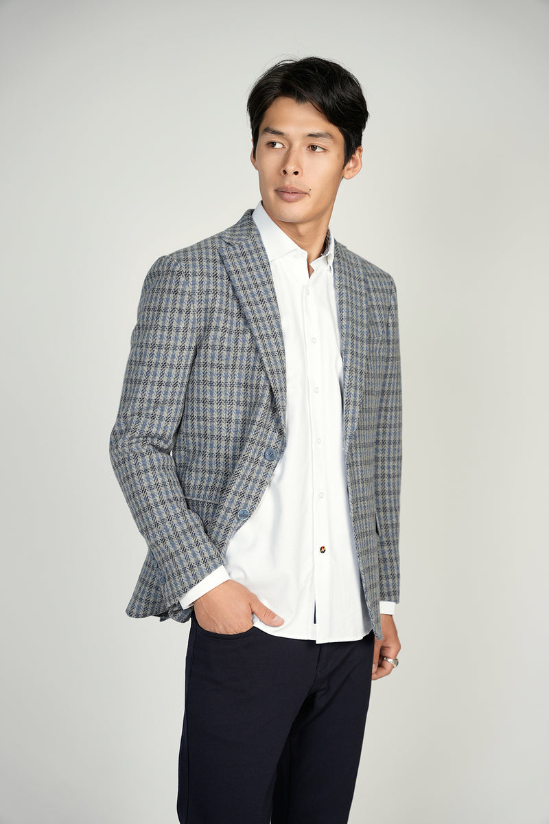 FW22 Grey Check Sportcoat