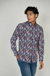 FW22 LEO Geo King Cotton Shirt