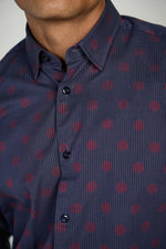 LEO Textured King Cotton Shirt