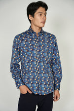 FW22 Royal Blue Shirt Signature Collection (Big & Tall)