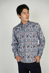 FW22 Teal and Blue Circular Shapes Signature Collection