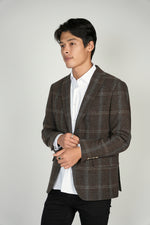 Plaid Wool Sport Coat