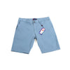 Steel Blue Tencel Shorts