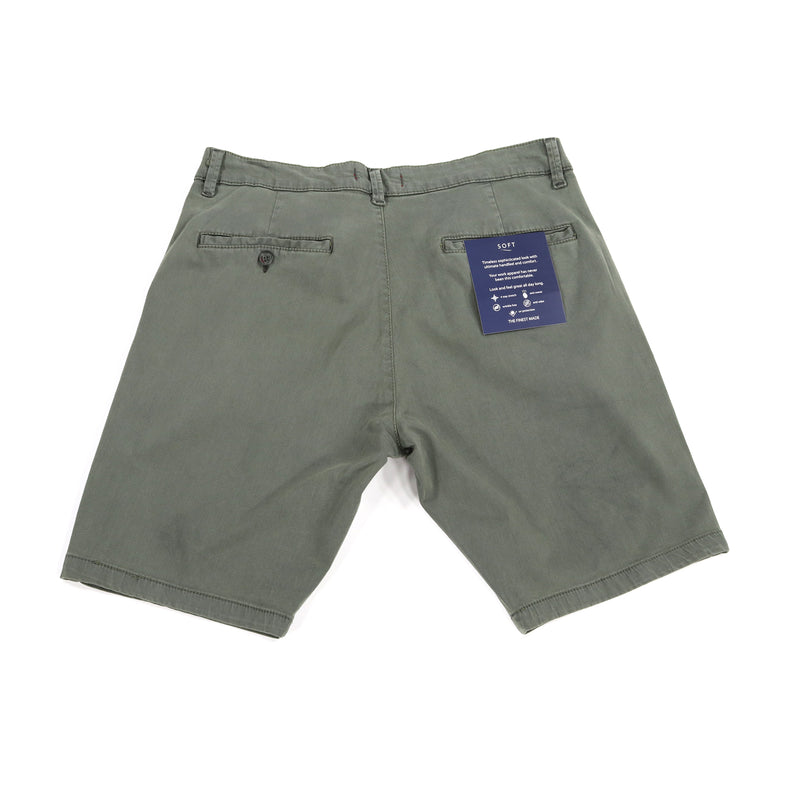 SS23 Army Green Tencel Shorts