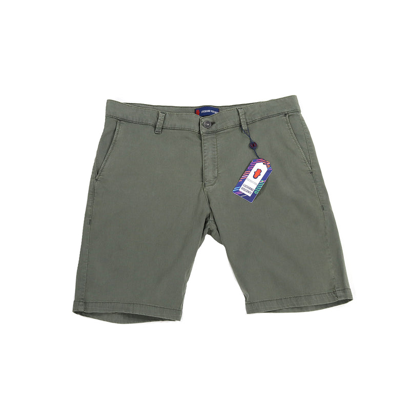 SS23 Army Green Tencel Shorts