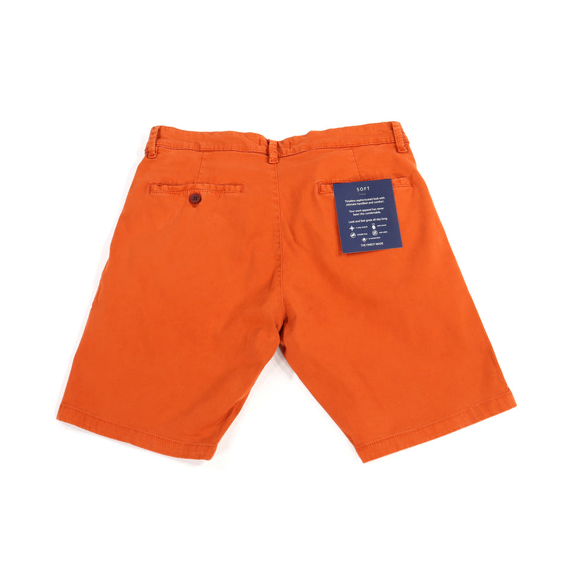 SS23 Orange Tencel Shorts