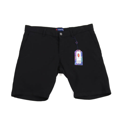 Luchiano Visconti SS23 Steel Blue Tencel Shorts