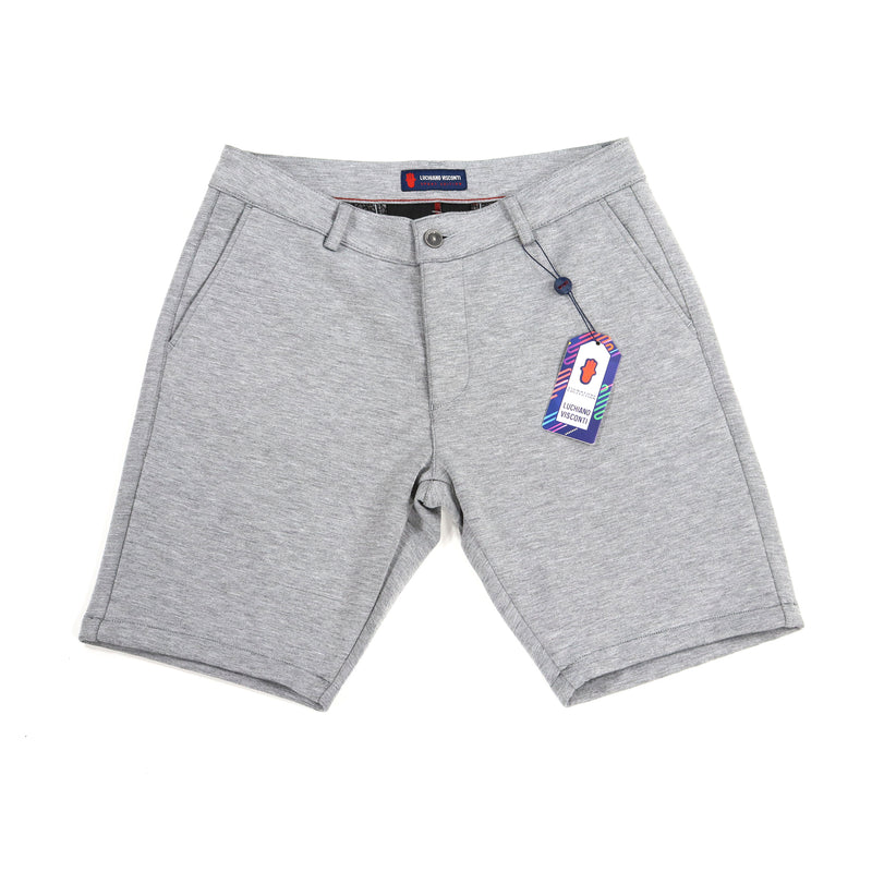 Melange Grey Soft Shorts