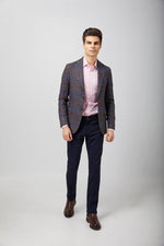 Contrast Wool Sportcoat