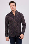 FW22 Max Colton James Shirt in Dark Multi