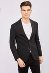 Leo Black Knit Sport Coat