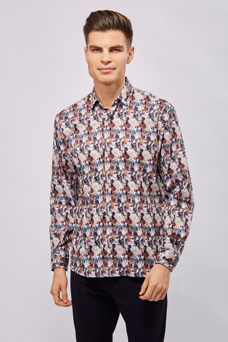 SS23 Multicolor Patches Shirt