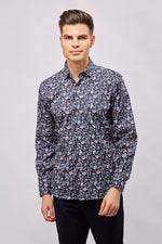 SS23 Navy with Skulls  Shirt