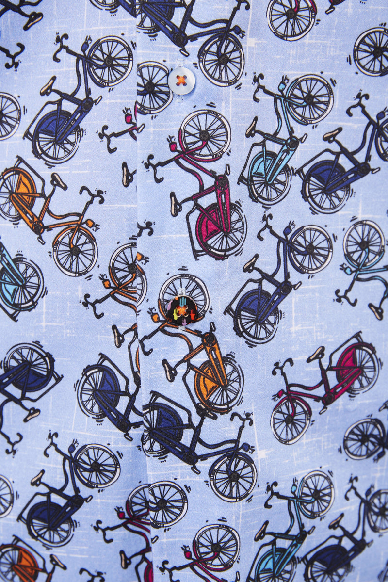 Multicolor Bicycles Shirt