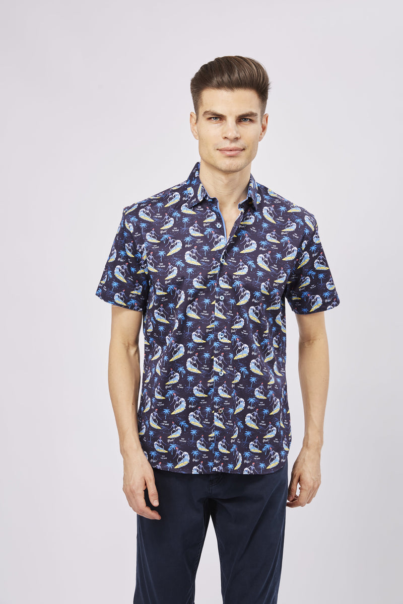 SS23 Surfing Skeletons Shirt