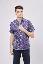 SS23 Purple Floral Shirt