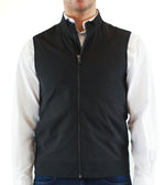 Black Crepe Light Weight Vest