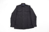 FW22 Black Textured Woven Shaket