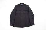 FW22 Black Textured Woven Shaket