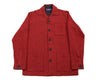 FW22 Red and Black Herringbone Flannel Shaket