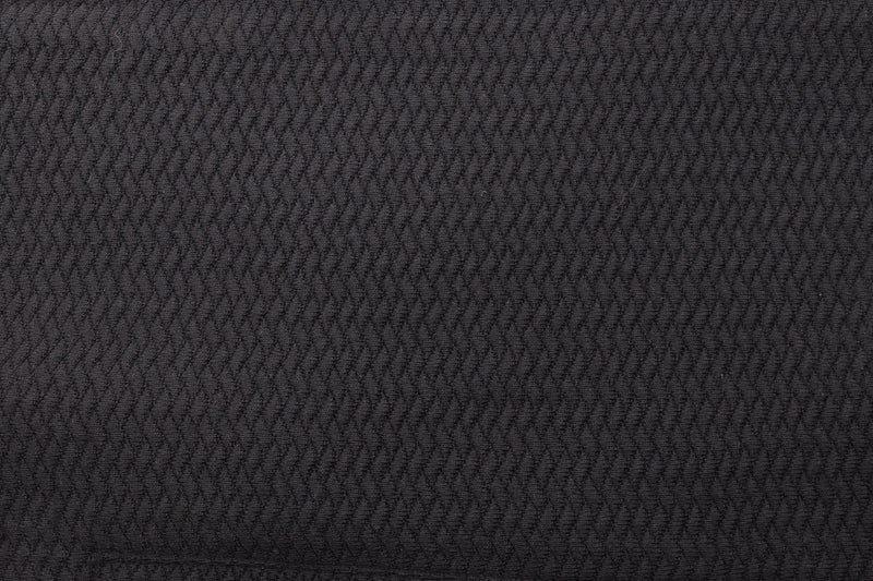 Black Textured Woven Shaket